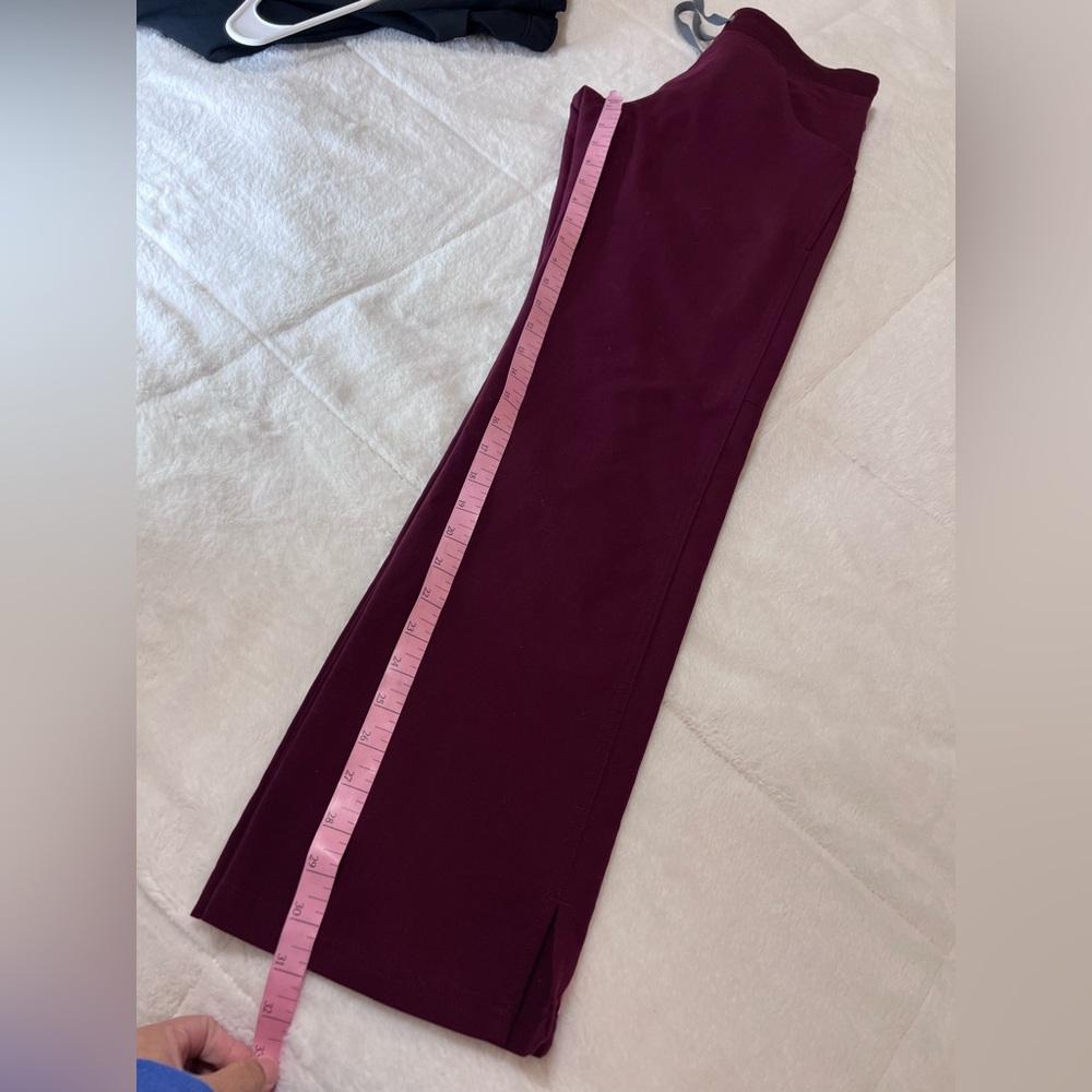 Figs Maroon Technical Collection Straight Pants S… - image 5